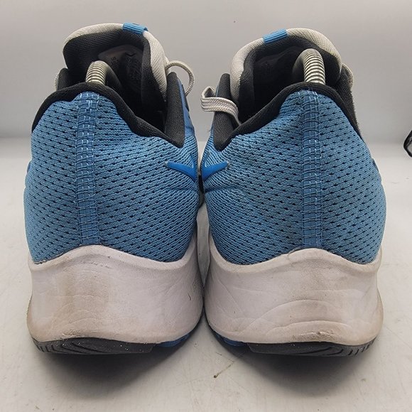 Nike Air Zoom Pegasus 38 Mens 10.5 Pure Platinum Photo Dutch Blue CW7356-009 main image 5